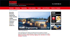 Desktop Screenshot of clark-engineering.com