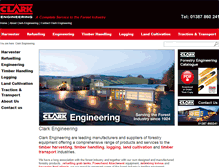 Tablet Screenshot of clark-engineering.com